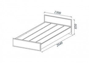 Кровать Классика 1400 в Верхнем Тагиле - verhnij-tagil.mebel-e96.ru