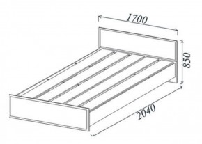 Кровать Классика 1600 в Верхнем Тагиле - verhnij-tagil.mebel-e96.ru