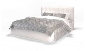 Кровать с ПМ Элен 1600 мм (белый) (МЛК) в Верхнем Тагиле - verhnij-tagil.mebel-e96.ru