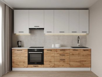 Кухонный гарнитур высокий Лада 3000 мм (Санвут) в Верхнем Тагиле - verhnij-tagil.mebel-e96.ru