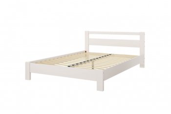 Кровать из массива Лана Льняной (БМ) в Верхнем Тагиле - verhnij-tagil.mebel-e96.ru