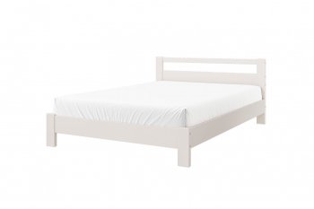 Кровать из массива Лана Льняной (БМ) в Верхнем Тагиле - verhnij-tagil.mebel-e96.ru