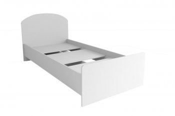 Кровать Лавис КРД 900.1 белый софт (ДСВ) в Верхнем Тагиле - verhnij-tagil.mebel-e96.ru