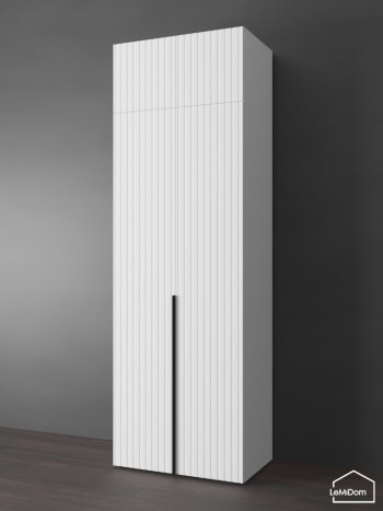 Шкаф с антресолью 800 мм Linnea MHR-2A-2 2450х800х510 (Белый-М 11.1.2) в Верхнем Тагиле - verhnij-tagil.mebel-e96.ru