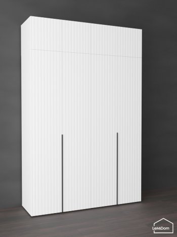 Шкаф с антресолью 1600 мм Linnea MHR-4A-1 2450х1600х510 (Белый-М 11.1.1) в Верхнем Тагиле - verhnij-tagil.mebel-e96.ru