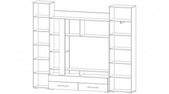 Стенка Леон (Лин) в Верхнем Тагиле - verhnij-tagil.mebel-e96.ru