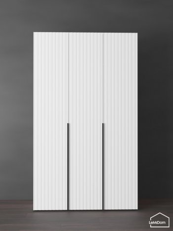 Шкаф Linnea MHR-3-1 2050х1200х510 (Белый-М 11.1.1) в Верхнем Тагиле - verhnij-tagil.mebel-e96.ru