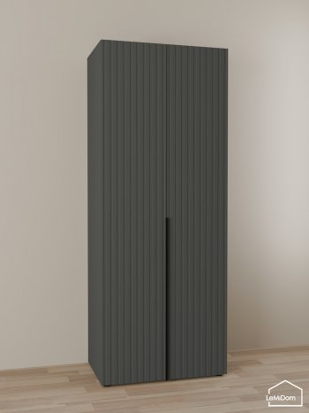 Шкаф Linnea MHR-2-3 2050х800х510 (Графит-М 11.1.25) в Верхнем Тагиле - verhnij-tagil.mebel-e96.ru