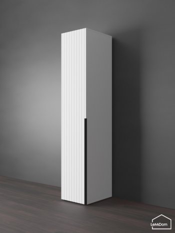 Шкаф Linnea MHR-1 2050х400х510 (Белый-М 11.1.1) в Верхнем Тагиле - verhnij-tagil.mebel-e96.ru