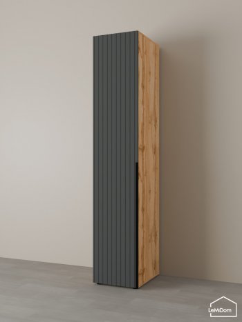 Шкаф Linnea MHR-1-2 2050х400х510 (ДВ-М 11.1.25) в Верхнем Тагиле - verhnij-tagil.mebel-e96.ru