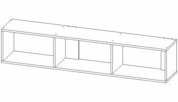 Стенка луксор (АстридМ) в Верхнем Тагиле - verhnij-tagil.mebel-e96.ru