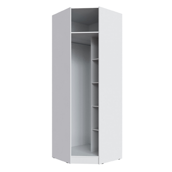 Угловой шкаф Мадрид белый (Текс) в Верхнем Тагиле - verhnij-tagil.mebel-e96.ru