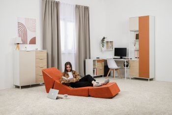 Кресло Марвэл террокотовая (Моби) в Верхнем Тагиле - verhnij-tagil.mebel-e96.ru