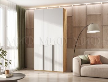 Шкаф 1200 мм Марвэл крафт/белый (Миф) в Верхнем Тагиле - verhnij-tagil.mebel-e96.ru