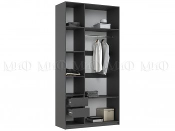Шкаф 1200 мм Марвэл графит (Миф) в Верхнем Тагиле - verhnij-tagil.mebel-e96.ru