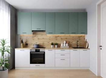 Кухонный гарнитур высокий Муссон 3000 мм (Санвут) в Верхнем Тагиле - verhnij-tagil.mebel-e96.ru