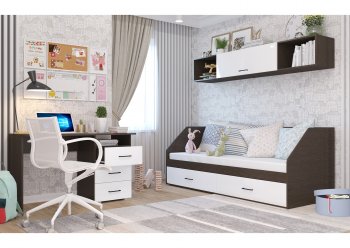 Набор детской мебели Ненси модульный (Гор) в Верхнем Тагиле - verhnij-tagil.mebel-e96.ru