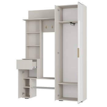 Прихожая Ницца ПР-04 Кашемир (БТС) в Верхнем Тагиле - verhnij-tagil.mebel-e96.ru