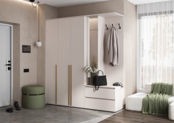 Прихожая Норд+Шкаф 1200, кашемир (Миф) в Верхнем Тагиле - verhnij-tagil.mebel-e96.ru