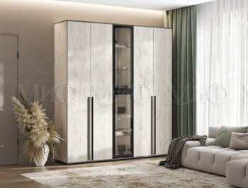 Шкаф Норд+ пенал со стеклом (Миф) в Верхнем Тагиле - verhnij-tagil.mebel-e96.ru