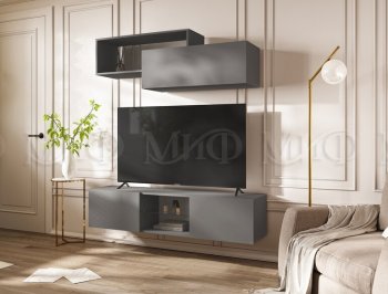 Стенка Норд-1 графит (Миф) в Верхнем Тагиле - verhnij-tagil.mebel-e96.ru
