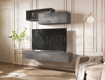 Стенка Норд-2 графит (Миф) в Верхнем Тагиле - verhnij-tagil.mebel-e96.ru