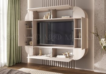 Стенка Норд (Зона ТВ), кашемир (Миф) в Верхнем Тагиле - verhnij-tagil.mebel-e96.ru