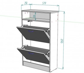 Обувница W5 (Белый) в Верхнем Тагиле - verhnij-tagil.mebel-e96.ru