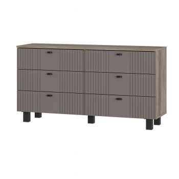 Комод Олива КМ-04 муссон софт (БТС) в Верхнем Тагиле - verhnij-tagil.mebel-e96.ru