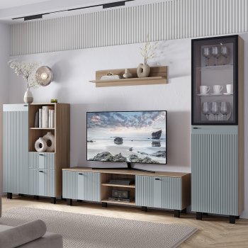 Тумба под ТВ Олива ТБ-09 шарли бриз (БТС) в Верхнем Тагиле - verhnij-tagil.mebel-e96.ru