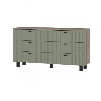 Комод Олива КМ-04 эквалипт софт (БТС) в Верхнем Тагиле - verhnij-tagil.mebel-e96.ru