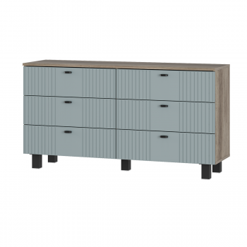 Комод Олива КМ-04 шарли бриз (БТС) в Верхнем Тагиле - verhnij-tagil.mebel-e96.ru