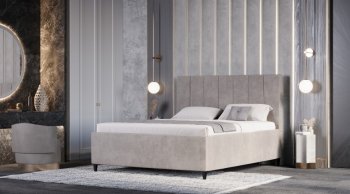 Кровать с ПМ Оливия Бежевый (Лин) в Верхнем Тагиле - verhnij-tagil.mebel-e96.ru