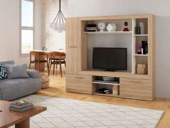 Стенка OSKAR3 дуб сонома (Генезис) в Верхнем Тагиле - verhnij-tagil.mebel-e96.ru