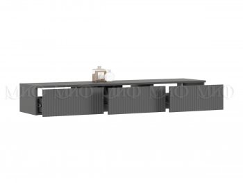 Стенка Оскар комп.2 графит (Миф) в Верхнем Тагиле - verhnij-tagil.mebel-e96.ru