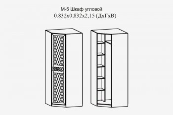 Шкаф угловой Париж мод.5 (Террикон) в Верхнем Тагиле - verhnij-tagil.mebel-e96.ru