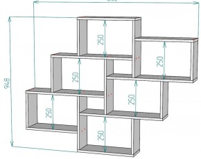 Полка S12 (ЯАС) в Верхнем Тагиле - verhnij-tagil.mebel-e96.ru