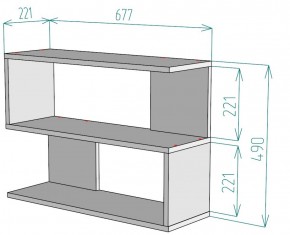 Полка S29 (Белый) в Верхнем Тагиле - verhnij-tagil.mebel-e96.ru