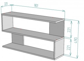 Полка S30 (Белый) в Верхнем Тагиле - verhnij-tagil.mebel-e96.ru