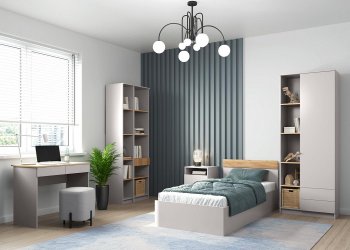 Набор детской мебели Прайм модульный (Олмеко) в Верхнем Тагиле - verhnij-tagil.mebel-e96.ru