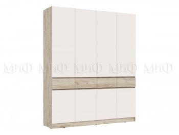 Спальный гарнитур Роджина крафт серый/кашемир, модульный (Миф) в Верхнем Тагиле - verhnij-tagil.mebel-e96.ru