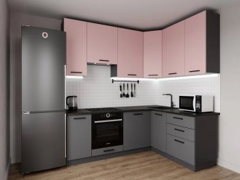 Угловой кухонный гарнитур Роза 2200*1600 мм Sanvut в Верхнем Тагиле - verhnij-tagil.mebel-e96.ru