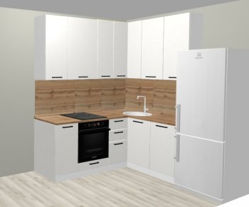 Кухонный гарнитур угловой 2000*1400 мм (Санвут) в Верхнем Тагиле - verhnij-tagil.mebel-e96.ru