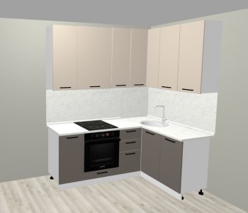 Кухонный гарнитур угловой 2000*1400 мм (Санвут) в Верхнем Тагиле - verhnij-tagil.mebel-e96.ru