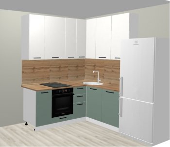 Кухонный гарнитур угловой 2000*1400 мм (Санвут) в Верхнем Тагиле - verhnij-tagil.mebel-e96.ru