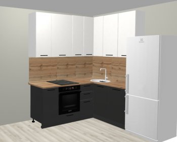 Кухонный гарнитур угловой 2000*1400 мм (Санвут) в Верхнем Тагиле - verhnij-tagil.mebel-e96.ru