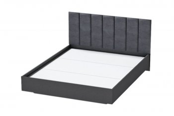 Кровать Шарм (арт.031М1) настил, Антрацит (Диал) в Верхнем Тагиле - verhnij-tagil.mebel-e96.ru | фото
