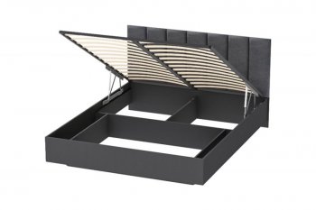 Кровать с подъемным механизмом Шарм (арт.031М1) Антрацит (Диал) в Верхнем Тагиле - verhnij-tagil.mebel-e96.ru | фото