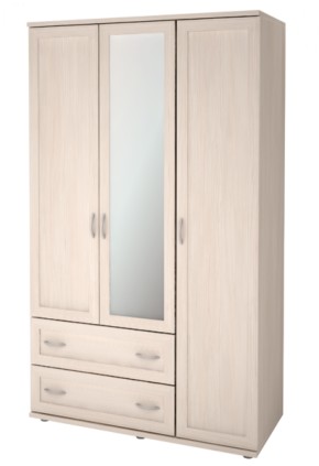 Шкаф для одежды 3-х дверный Ника-Люкс 18 в Верхнем Тагиле - verhnij-tagil.mebel-e96.ru