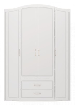 Шкаф для одежды 4-х дв.с ящиками Виктория 2  с зеркалами в Верхнем Тагиле - verhnij-tagil.mebel-e96.ru